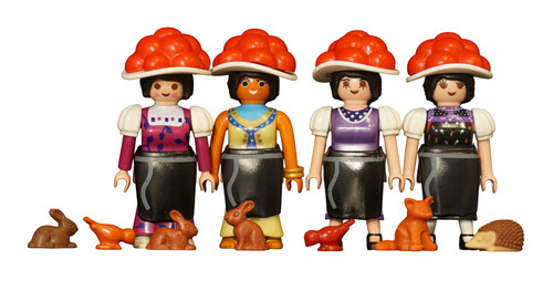 Playmobil forêt noire marie - forêt,