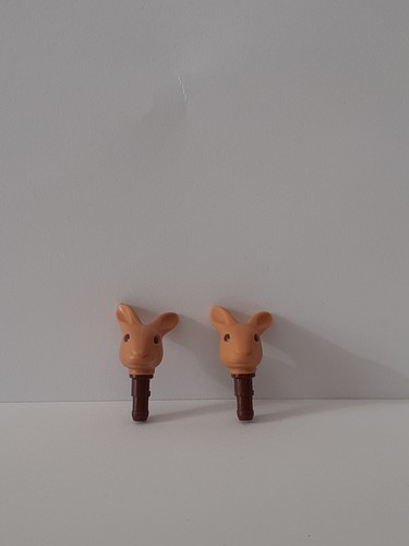 Playmobil lot têtes lapin - playmobil,