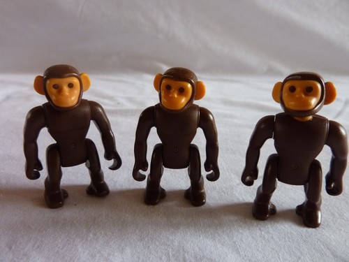 Playmobil lot chimpanzes - playmobil, 3